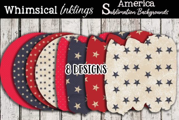 Americana Sublimation Background: A Strategic Design Asset for Creative and Business Success