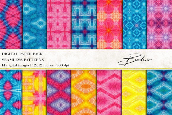 Boho Digital Papers: A Versatile Design Resource for Creative Projects