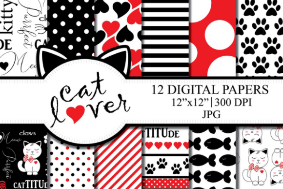 Cat Lover Digital Paper: A Creative Resource for Modern Crafters and Entrepreneurs