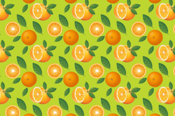 Oranges Fruit Pattern Digital Paper Art: A Vibrant Addition to Your Creative Toolkit