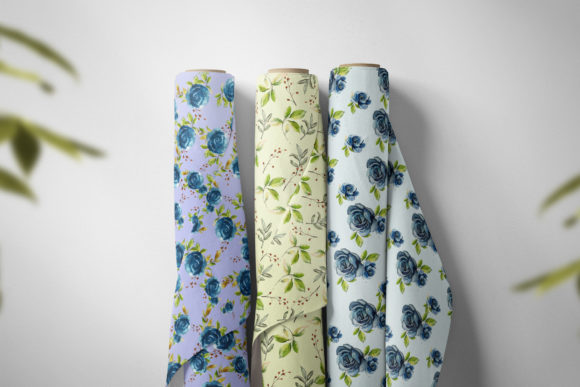 Watercolor Floral Handdrawn Pattern: A Unique Artistic Choice